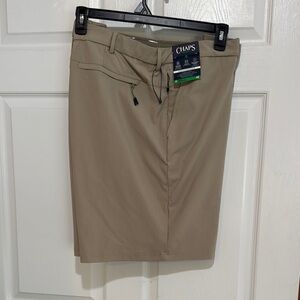 Chaps Tan shorts NWT